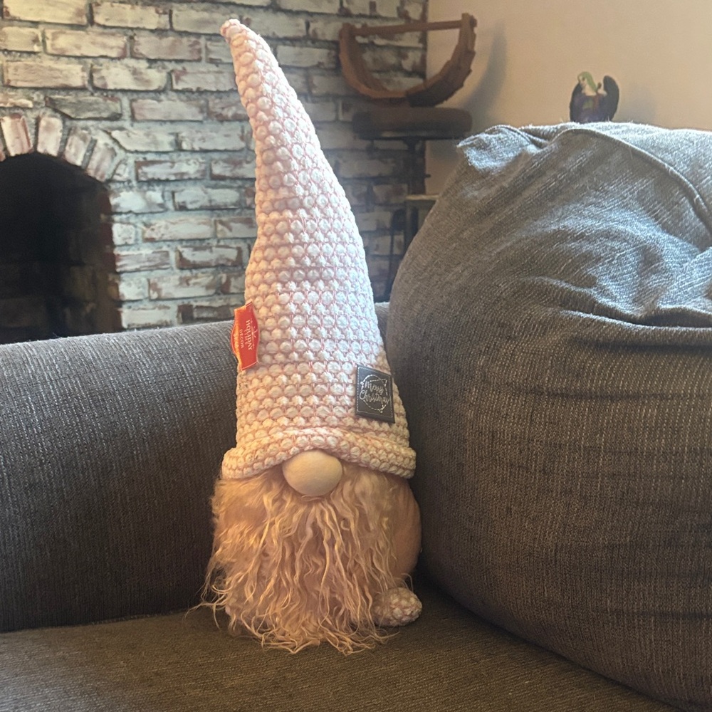 Target Pink Holiday Gnome Decor